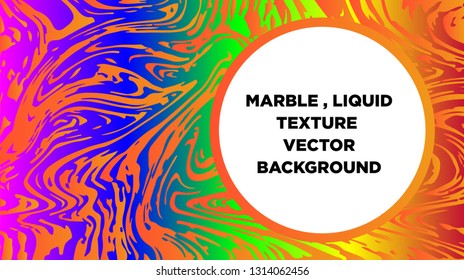 Mixture of acrylic paints. Liquid marble texture. Fluid art. Applicable for design cover, presentation, invitation, flyer, annual report, poster and business card, desing packaging - Vector