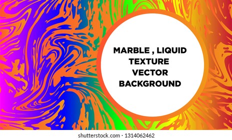 Mixture of acrylic paints. Liquid marble texture. Fluid art. Applicable for design cover, presentation, invitation, flyer, annual report, poster and business card, desing packaging - Vector