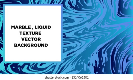 Mixture of acrylic paints. Liquid marble texture. Fluid art. Applicable for design cover, presentation, invitation, flyer, annual report, poster and business card, desing packaging - Vector