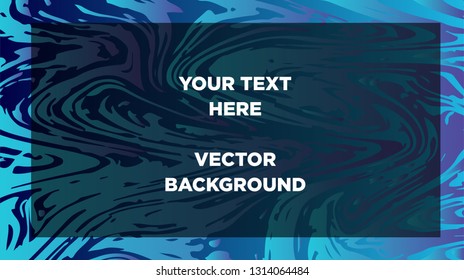 Mixture of acrylic paints. Liquid marble texture. Fluid art. Applicable for design cover, presentation, invitation, flyer, annual report, poster and business card, desing packaging - Vector
