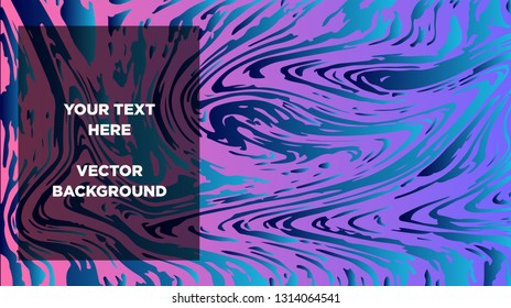 Mixture of acrylic paints. Liquid marble texture. Fluid art. Applicable for design cover, presentation, invitation, flyer, annual report, poster and business card, desing packaging - Vector