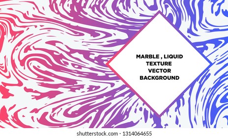 Mixture of acrylic paints. Liquid marble texture. Fluid art. Applicable for design cover, presentation, invitation, flyer, annual report, poster and business card, desing packaging - Vector