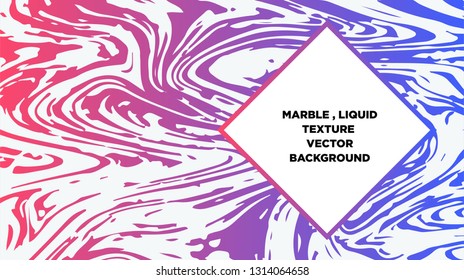 Mixture of acrylic paints. Liquid marble texture. Fluid art. Applicable for design cover, presentation, invitation, flyer, annual report, poster and business card, desing packaging - Vector