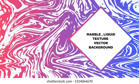 Mixture of acrylic paints. Liquid marble texture. Fluid art. Applicable for design cover, presentation, invitation, flyer, annual report, poster and business card, desing packaging - Vector