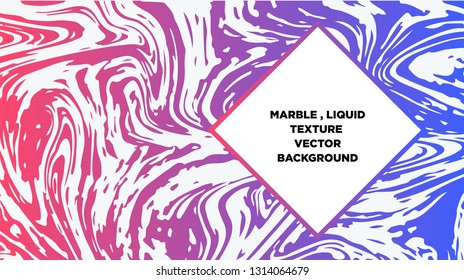 Mixture of acrylic paints. Liquid marble texture. Fluid art. Applicable for design cover, presentation, invitation, flyer, annual report, poster and business card, desing packaging - Vector