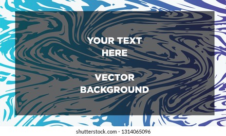 Mixture of acrylic paints. Liquid marble texture. Fluid art. Applicable for design cover, presentation, invitation, flyer, annual report, poster and business card, desing packaging - Vector