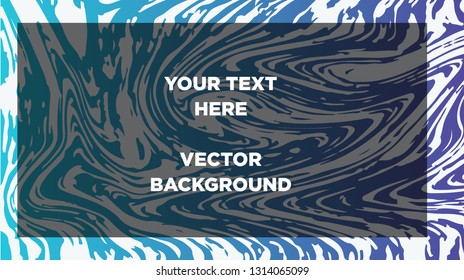 Mixture of acrylic paints. Liquid marble texture. Fluid art. Applicable for design cover, presentation, invitation, flyer, annual report, poster and business card, desing packaging - Vector