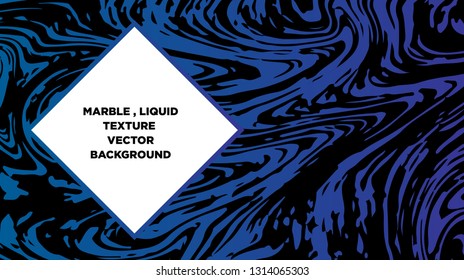 Mixture of acrylic paints. Liquid marble texture. Fluid art. Applicable for design cover, presentation, invitation, flyer, annual report, poster and business card, desing packaging - Vector