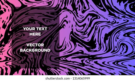 Mixture of acrylic paints. Liquid marble texture. Fluid art. Applicable for design cover, presentation, invitation, flyer, annual report, poster and business card, desing packaging - Vector