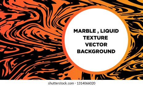 Mixture of acrylic paints. Liquid marble texture. Fluid art. Applicable for design cover, presentation, invitation, flyer, annual report, poster and business card, desing packaging - Vector