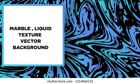 Mixture of acrylic paints. Liquid marble texture. Fluid art. Applicable for design cover, presentation, invitation, flyer, annual report, poster and business card, desing packaging - Vector