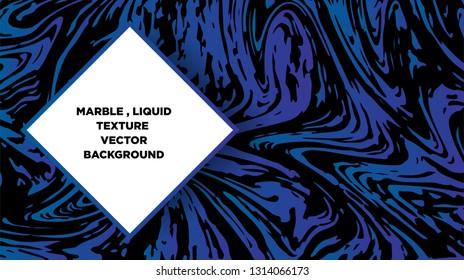 Mixture of acrylic paints. Liquid marble texture. Fluid art. Applicable for design cover, presentation, invitation, flyer, annual report, poster and business card, desing packaging - Vector