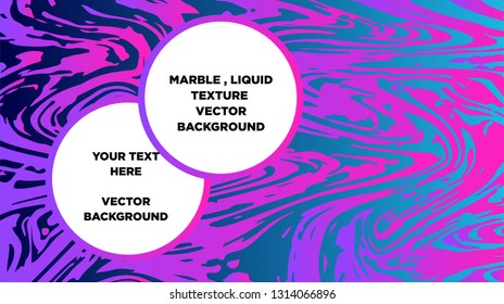 Mixture of acrylic paints. Liquid marble texture. Fluid art. Applicable for design cover, presentation, invitation, flyer, annual report, poster and business card, desing packaging - Vector