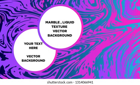 Mixture of acrylic paints. Liquid marble texture. Fluid art. Applicable for design cover, presentation, invitation, flyer, annual report, poster and business card, desing packaging - Vector