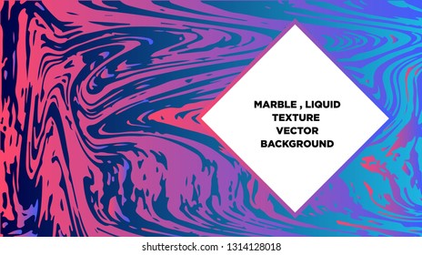 Mixture of acrylic paints. Liquid marble texture. Fluid art. Applicable for design cover, presentation, invitation, flyer, annual report, poster and business card, desing packaging - Vector