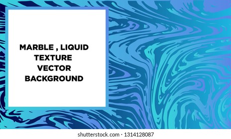 Mixture of acrylic paints. Liquid marble texture. Fluid art. Applicable for design cover, presentation, invitation, flyer, annual report, poster and business card, desing packaging - Vector