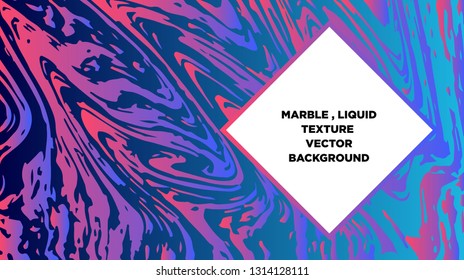 Mixture of acrylic paints. Liquid marble texture. Fluid art. Applicable for design cover, presentation, invitation, flyer, annual report, poster and business card, desing packaging - Vector