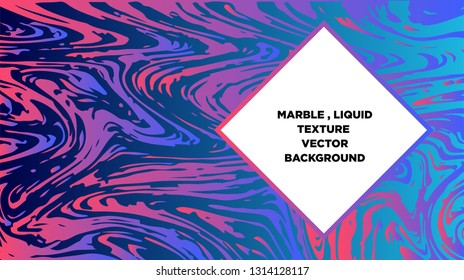 Mixture of acrylic paints. Liquid marble texture. Fluid art. Applicable for design cover, presentation, invitation, flyer, annual report, poster and business card, desing packaging - Vector