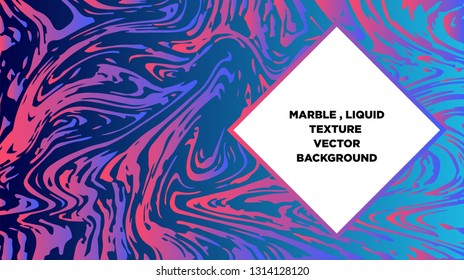 Mixture of acrylic paints. Liquid marble texture. Fluid art. Applicable for design cover, presentation, invitation, flyer, annual report, poster and business card, desing packaging - Vector