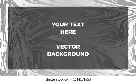 Mixture of acrylic paints. Liquid marble texture. Fluid art. Applicable for design cover, presentation, invitation, flyer, annual report, poster and business card, desing packaging - Vector