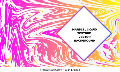 Mixture of acrylic paints. Liquid marble texture. Fluid art. Applicable for design cover, presentation, invitation, flyer, annual report, poster and business card, desing packaging - Vector