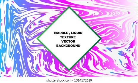 Mixture of acrylic paints. Liquid marble texture. Fluid art. Applicable for design cover, presentation, invitation, flyer, annual report, poster and business card, desing packaging - Vector