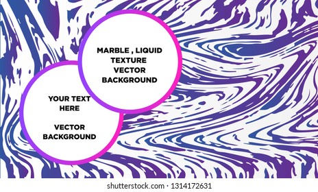 Mixture of acrylic paints. Liquid marble texture. Fluid art. Applicable for design cover, presentation, invitation, flyer, annual report, poster and business card, desing packaging - Vector
