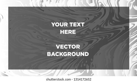 Mixture of acrylic paints. Liquid marble texture. Fluid art. Applicable for design cover, presentation, invitation, flyer, annual report, poster and business card, desing packaging - Vector