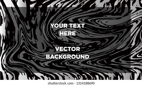 Mixture of acrylic paints. Liquid marble texture. Fluid art. Applicable for design cover, presentation, invitation, flyer, annual report, poster and business card, desing packaging - Vector