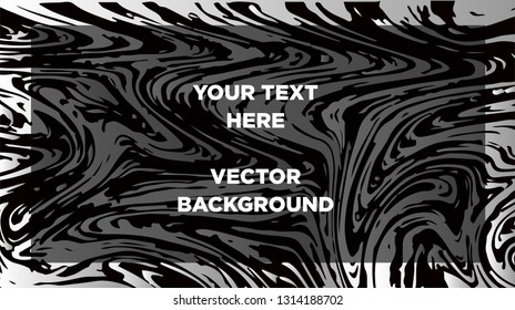 Mixture of acrylic paints. Liquid marble texture. Fluid art. Applicable for design cover, presentation, invitation, flyer, annual report, poster and business card, desing packaging - Vector
