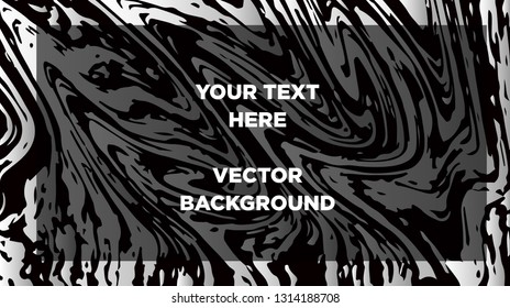 Mixture of acrylic paints. Liquid marble texture. Fluid art. Applicable for design cover, presentation, invitation, flyer, annual report, poster and business card, desing packaging - Vector