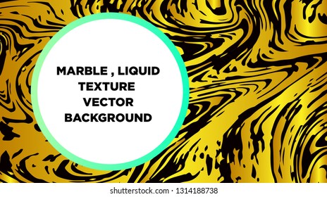 Mixture of acrylic paints. Liquid marble texture. Fluid art. Applicable for design cover, presentation, invitation, flyer, annual report, poster and business card, desing packaging - Vector