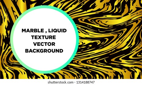 Mixture of acrylic paints. Liquid marble texture. Fluid art. Applicable for design cover, presentation, invitation, flyer, annual report, poster and business card, desing packaging - Vector