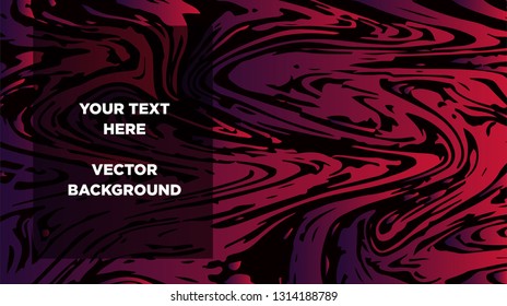 Mixture of acrylic paints. Liquid marble texture. Fluid art. Applicable for design cover, presentation, invitation, flyer, annual report, poster and business card, desing packaging - Vector