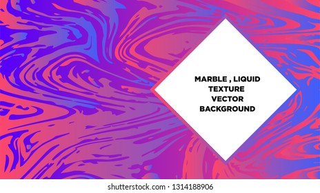 Mixture of acrylic paints. Liquid marble texture. Fluid art. Applicable for design cover, presentation, invitation, flyer, annual report, poster and business card, desing packaging - Vector