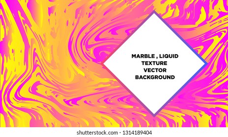 Mixture of acrylic paints. Liquid marble texture. Fluid art. Applicable for design cover, presentation, invitation, flyer, annual report, poster and business card, desing packaging - Vector