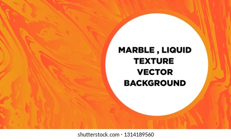 Mixture of acrylic paints. Liquid marble texture. Fluid art. Applicable for design cover, presentation, invitation, flyer, annual report, poster and business card, desing packaging - Vector