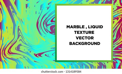 Mixture of acrylic paints. Liquid marble texture. Fluid art. Applicable for design cover, presentation, invitation, flyer, annual report, poster and business card, desing packaging - Vector