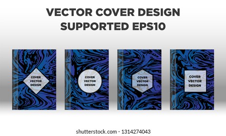 Mixture of acrylic paints. Liquid marble texture. Fluid art. Applicable for design cover, presentation, invitation, flyer, annual report, poster and business card, desing packaging - Vector