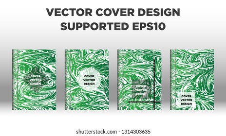Mixture of acrylic paints. Liquid marble texture. Fluid art. Applicable for design cover, presentation, invitation, flyer, annual report, poster and business card, desing packaging - Vector