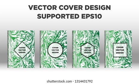 Mixture of acrylic paints. Liquid marble texture. Fluid art. Applicable for design cover, presentation, invitation, flyer, annual report, poster and business card, desing packaging - Vector