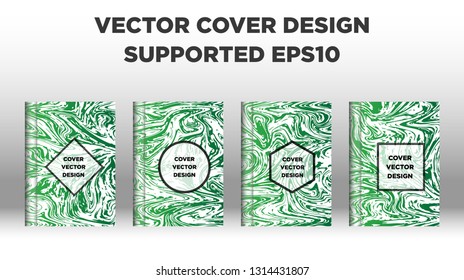 Mixture of acrylic paints. Liquid marble texture. Fluid art. Applicable for design cover, presentation, invitation, flyer, annual report, poster and business card, desing packaging - Vector