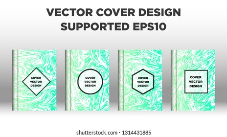 Mixture of acrylic paints. Liquid marble texture. Fluid art. Applicable for design cover, presentation, invitation, flyer, annual report, poster and business card, desing packaging - Vector