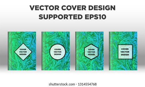 Mixture of acrylic paints. Liquid marble texture. Fluid art. Applicable for design cover, presentation, invitation, flyer, annual report, poster and business card, desing packaging - Vector