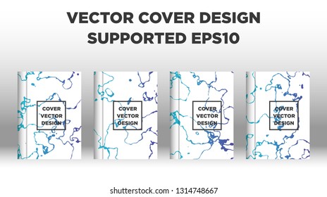 Mixture of acrylic paints. Liquid marble texture. Fluid art. Applicable for design cover, presentation, invitation, flyer, annual report, poster and business card, desing packaging - Vector