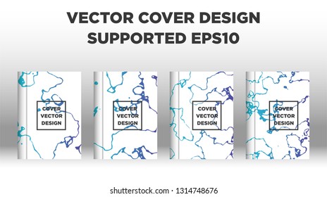 Mixture of acrylic paints. Liquid marble texture. Fluid art. Applicable for design cover, presentation, invitation, flyer, annual report, poster and business card, desing packaging - Vector