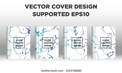 Mixture of acrylic paints. Liquid marble texture. Fluid art. Applicable for design cover, presentation, invitation, flyer, annual report, poster and business card, desing packaging - Vector