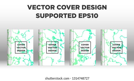 Mixture of acrylic paints. Liquid marble texture. Fluid art. Applicable for design cover, presentation, invitation, flyer, annual report, poster and business card, desing packaging - Vector