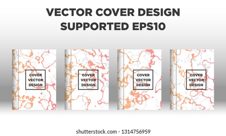 Mixture of acrylic paints. Liquid marble texture. Fluid art. Applicable for design cover, presentation, invitation, flyer, annual report, poster and business card, desing packaging - Vector