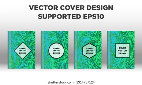 Mixture of acrylic paints. Liquid marble texture. Fluid art. Applicable for design cover, presentation, invitation, flyer, annual report, poster and business card, desing packaging - Vector